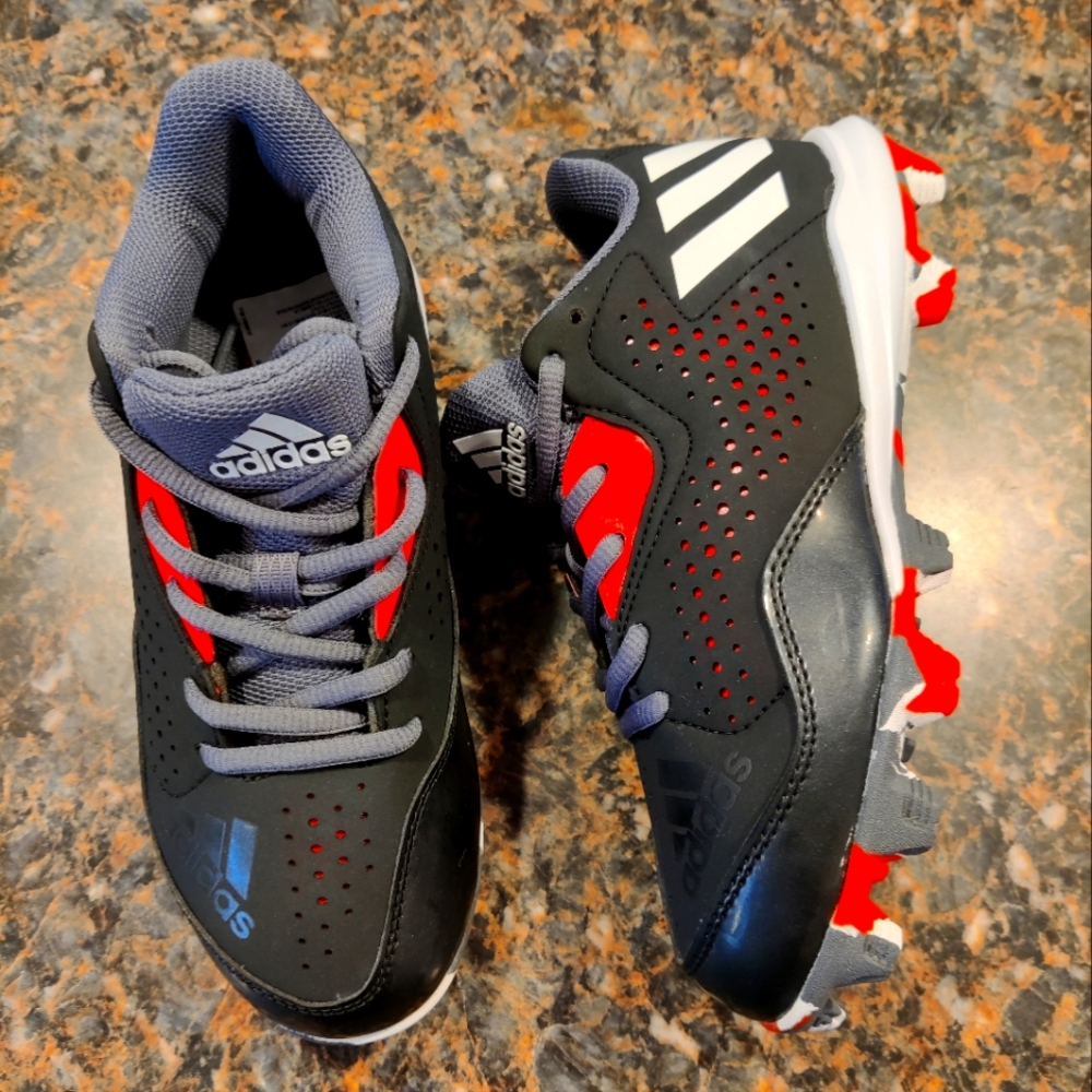 Adidas Boys Cleats Size 2 for Baseball or Soccer